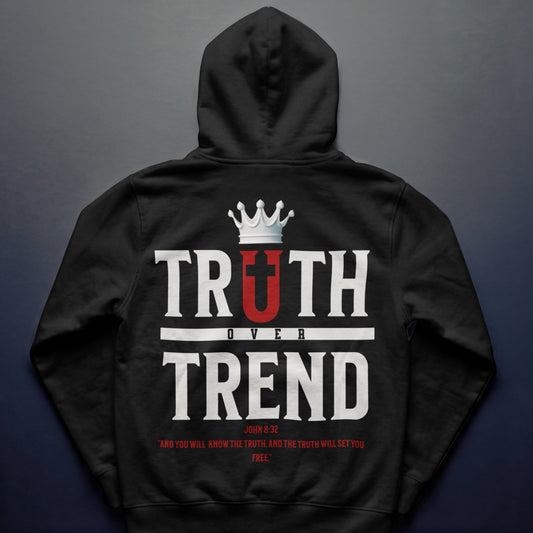 Truth Over Trend Crown Hoodie